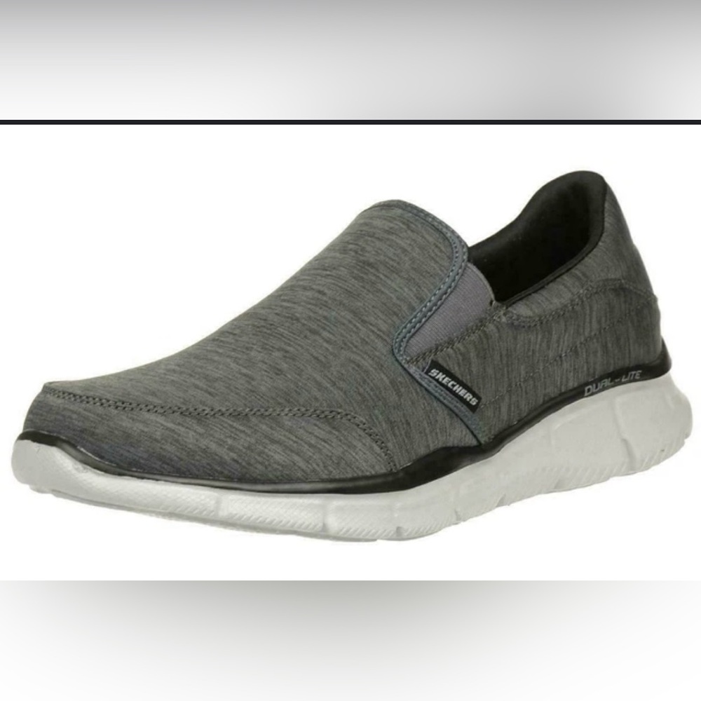 Skechers Men's Gray Slip-On Loafers Sz 11